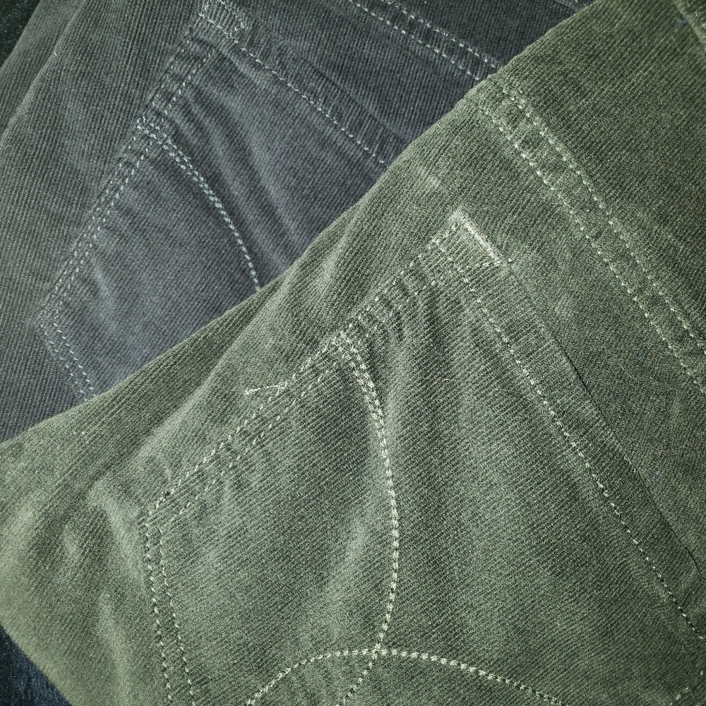 2-4-1 CK Jeans Straight Leg Pants - Blk/Blu sz 4